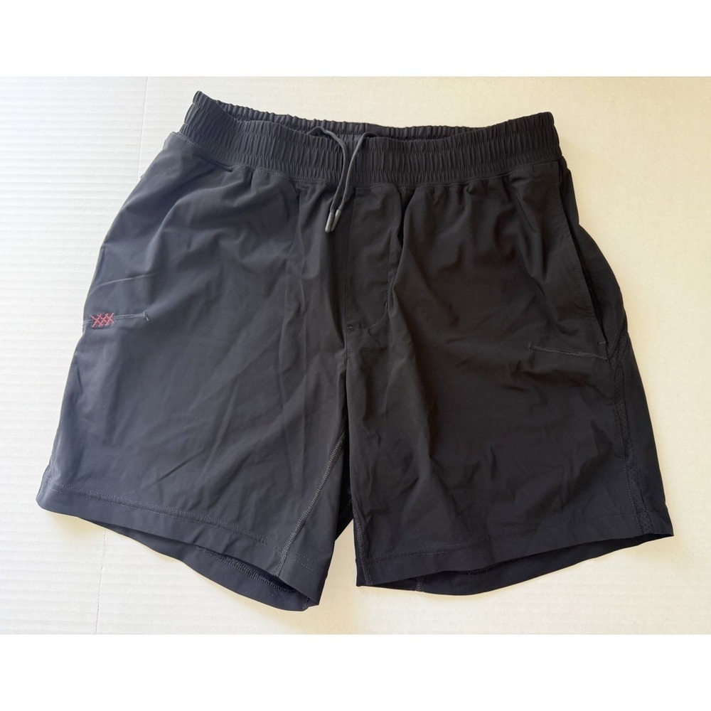 Rhone Versatility Shorts Men's Medium Black Lined Gym Stretch